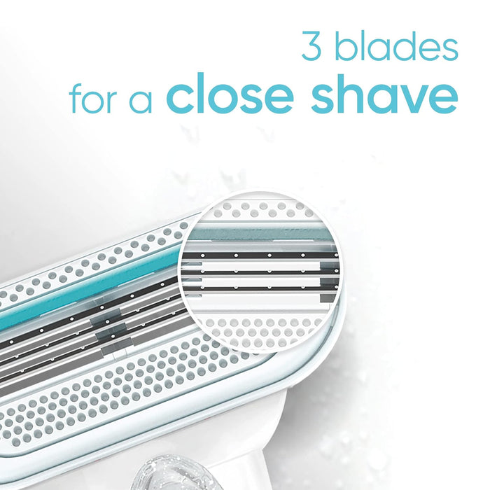 Gillette Venus Razor 1 Handle & 2 Blade - ikatehouse