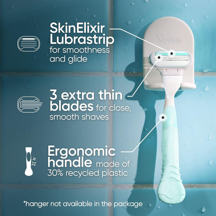 Gillette Venus Razor 1 Handle & 2 Blade - ikatehouse