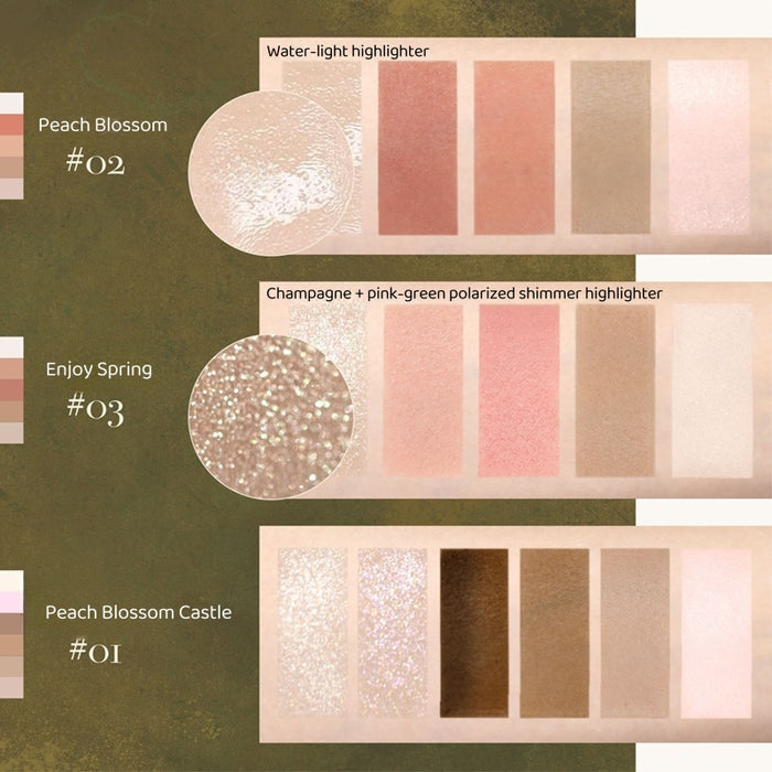 Girlcult Compendium of Materia Medica Collection Highlighter & Contour Makeup Palette T4482