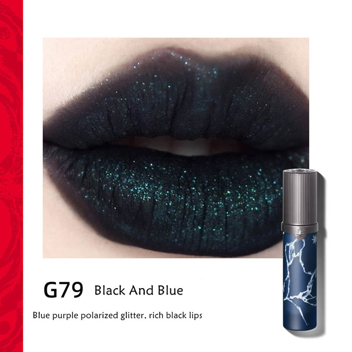 Girlcult Miao Witch Love Talk Lip Glaze G79 Black And Blue T4544