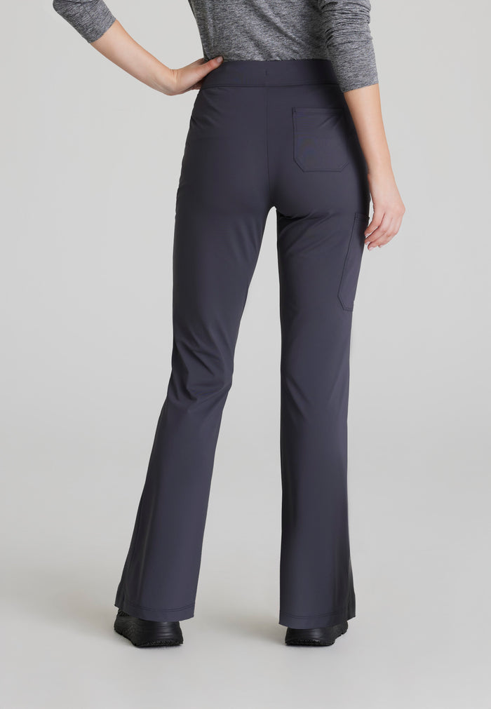 Glide Knit Flare Pant - Pewter - Grey's Anatomy Scrubs