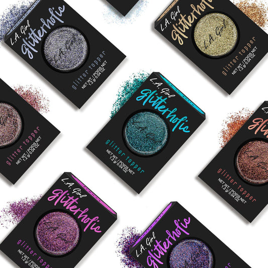 La Girl Cosmetics Eyeshadow Product Glitterholic Glitter Topper