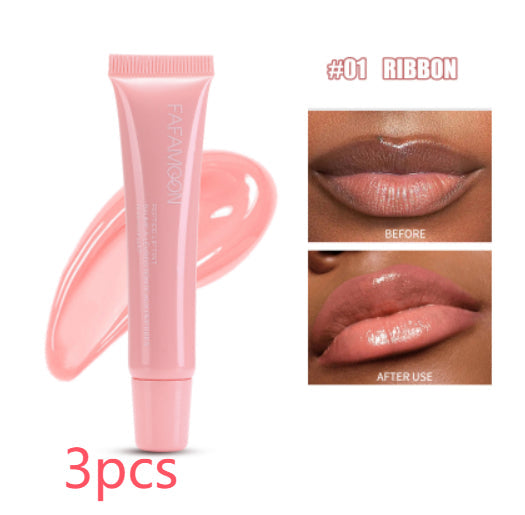 Glossy Lip Glaze Waterproof Long Lasting Lip Gloss Glossy Mirror Tea Red Liquid Lipstick Doodle Lip Korean Makeup Liana Skincare