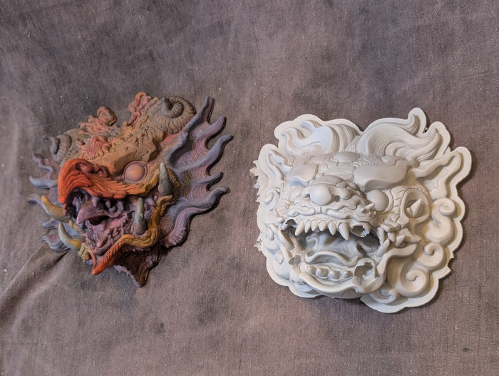 HALF PAINTED SHRIEKER/ HOWLER BLANK CAST