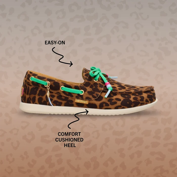 Harbor Lo Breeze Premium Dames Loafers Leopard