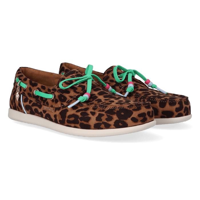 Harbor Lo Breeze Premium Dames Loafers Leopard