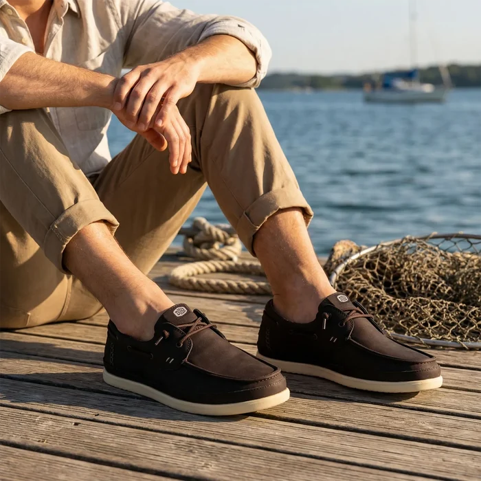 Harbor Lo Classic Heren Loafers Mole Brown