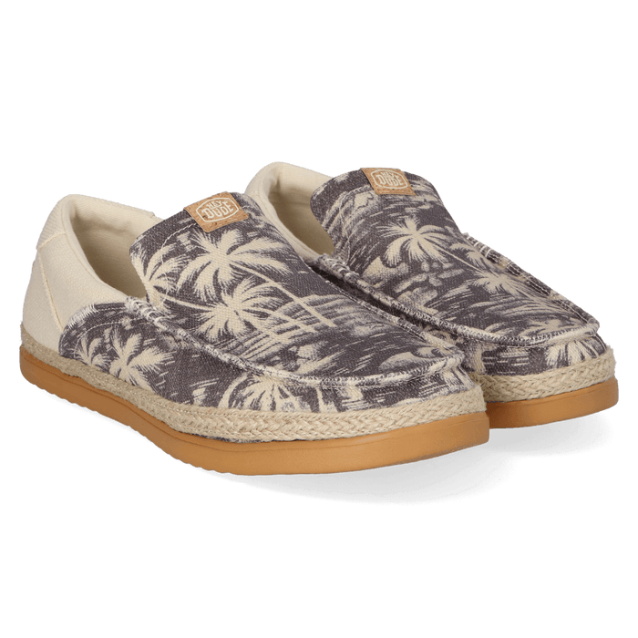 Harbor Lo Heren Espadrille Loafer Bone White/Multi