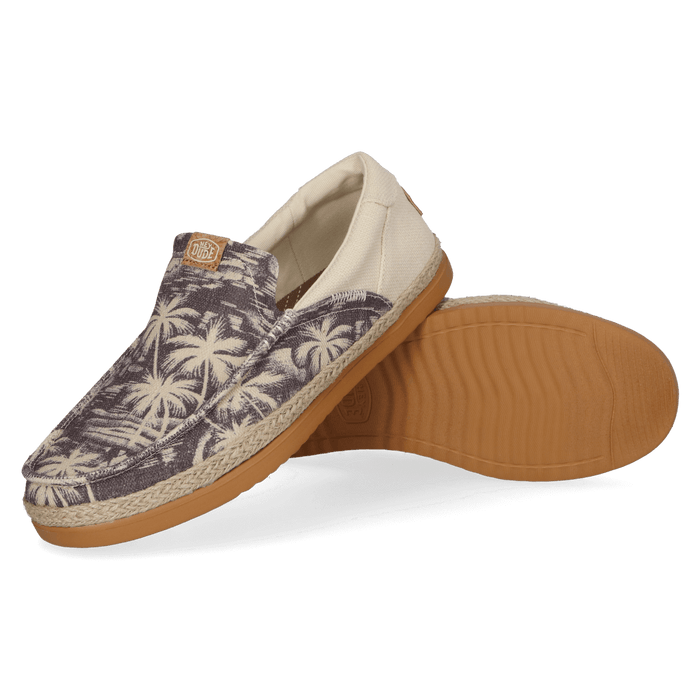 Harbor Lo Heren Espadrille Loafer Bone White/Multi