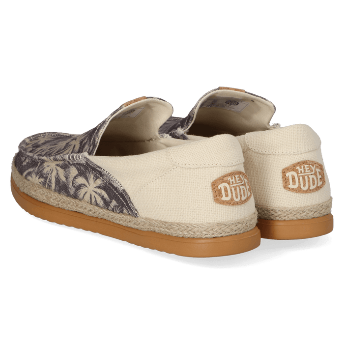 Harbor Lo Heren Espadrille Loafer Bone White/Multi