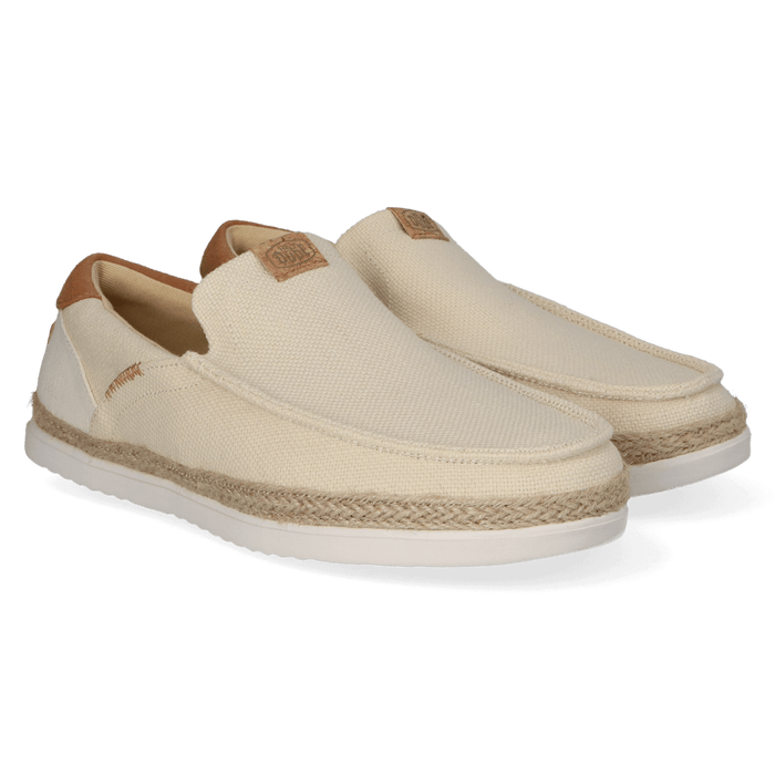 Harbor Lo Heren Espadrille Loafer Egret/Multi