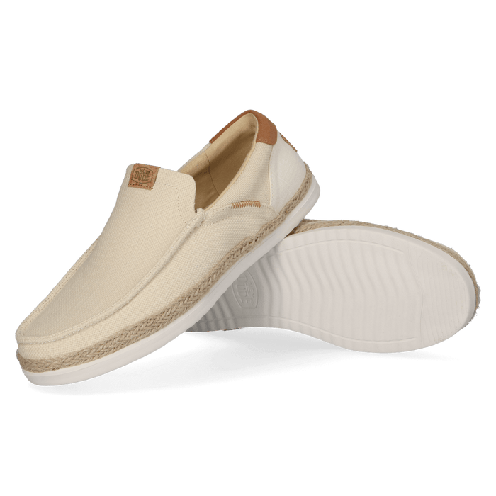 Harbor Lo Heren Espadrille Loafer Egret/Multi