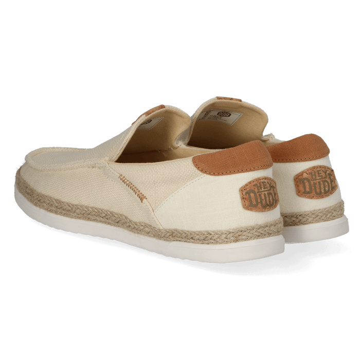 Harbor Lo Heren Espadrille Loafer Egret/Multi