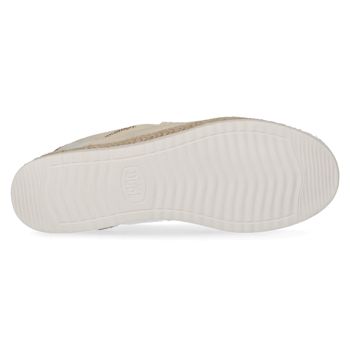 Harbor Lo Heren Espadrille Loafer Egret/Multi