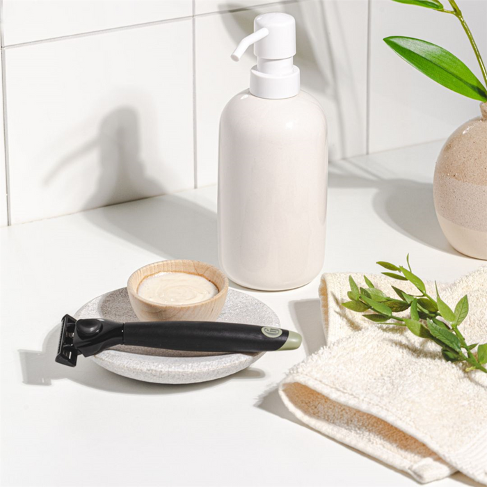 Hemp & White Tea Shaving Cream Kit