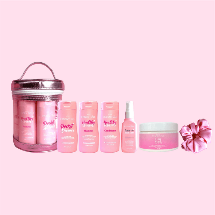 Holiday Travel Essentials - Luminous Pink Bucket - Essentials