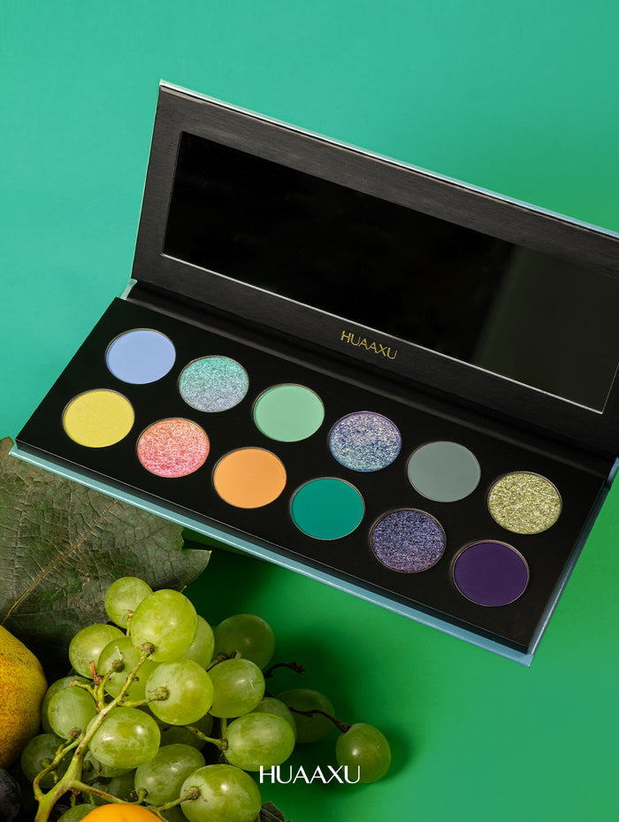 HUAXU Velvet Collection Chameleon Eyeshadow Palette #03 DIONYSUS T4787