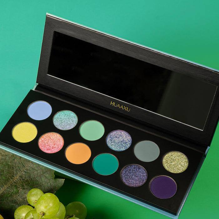 HUAXU Velvet Collection Chameleon Eyeshadow Palette #03 DIONYSUS T4787