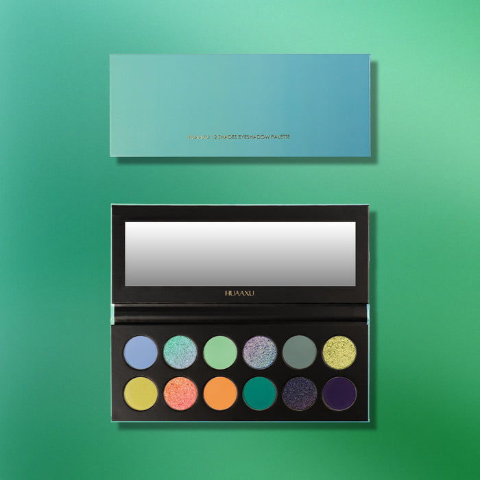 HUAXU Velvet Collection Chameleon Eyeshadow Palette #03 DIONYSUS T4787