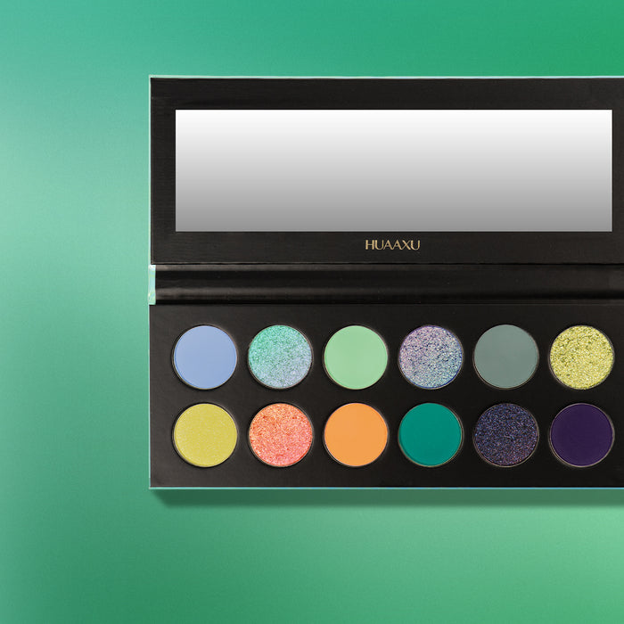 HUAXU Velvet Collection Chameleon Eyeshadow Palette #03 DIONYSUS T4787