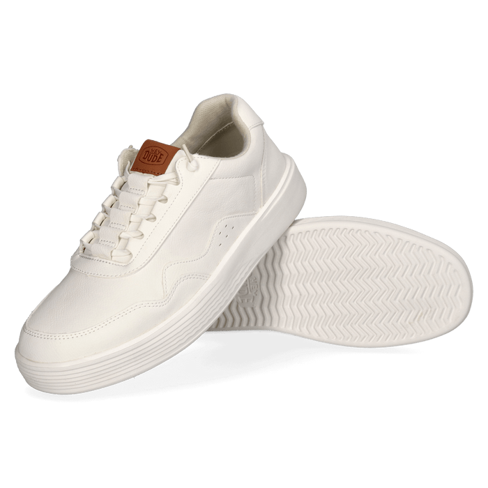 Hudson Classic Heren Sneakers White
