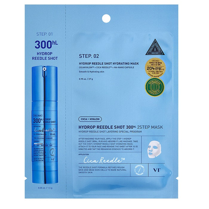 HYDROP REEDLE SHOT 100hL 2-STEP- Tratament In Doi Pasi Pentru Hidratare Profunda