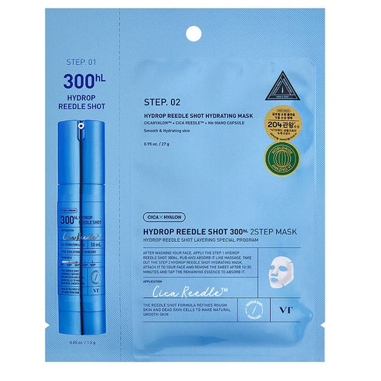 HYDROP REEDLE SHOT 100hL 2-STEP- Tratament In Doi Pasi Pentru Hidratare Profunda