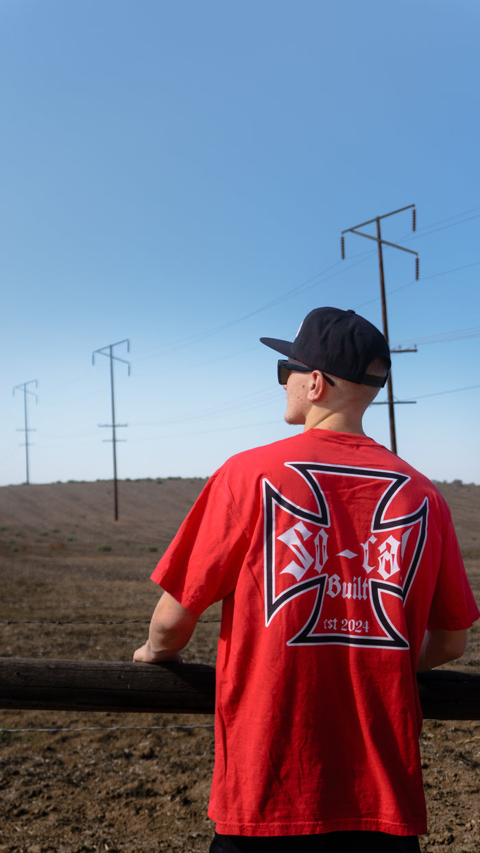 Iron Faith Tshirt - Red