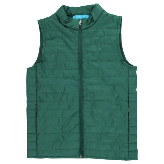 J Bailey Quilted Vest - Forest