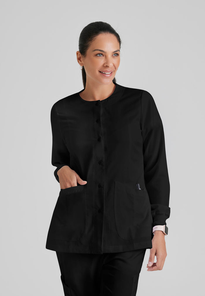Jamie Warm-Up - Black - Grey's Anatomy Scrubs