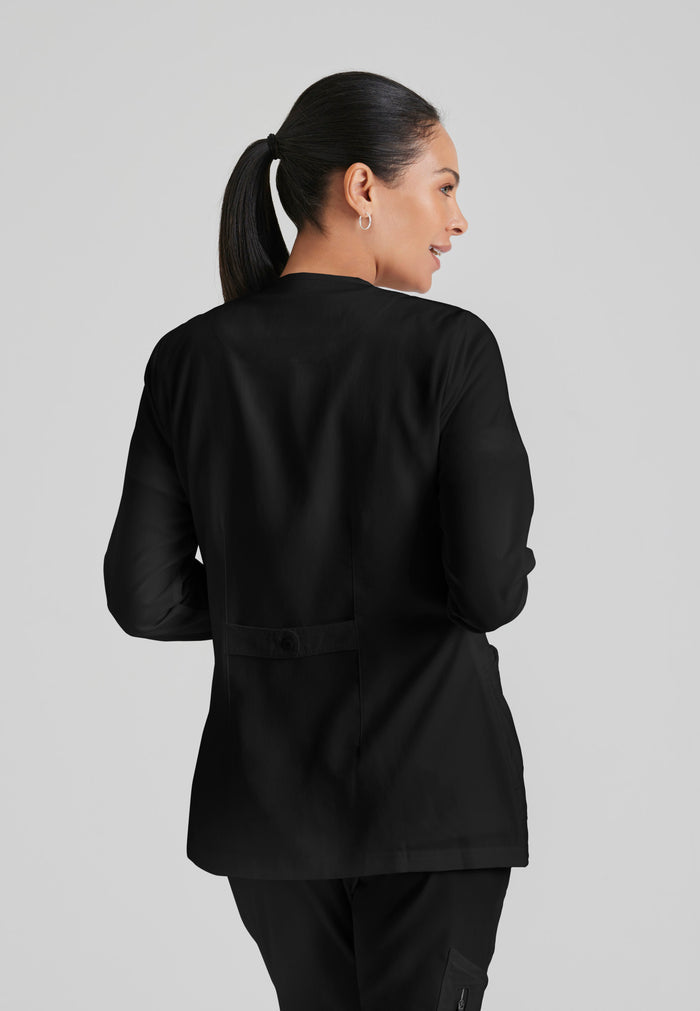 Jamie Warm-Up - Black - Grey's Anatomy Scrubs