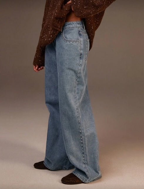 Jeans Borchiette Silver