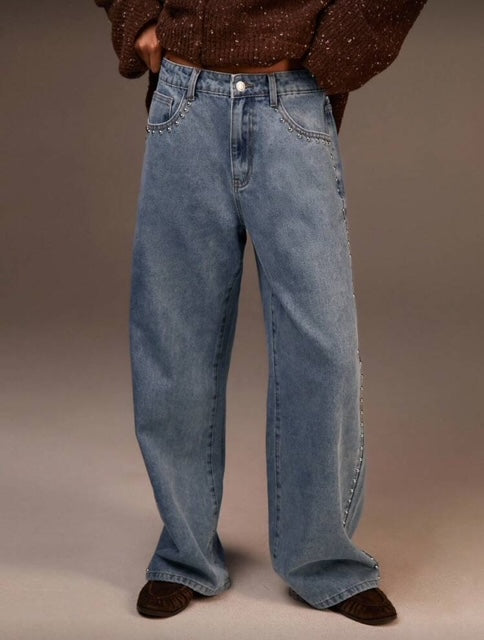 Jeans Borchiette Silver