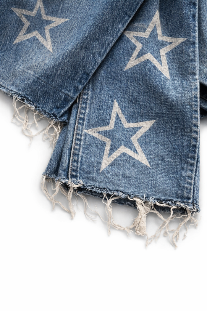 Jeans Levi’s Denim Maxy Silver Stars GLM COUTURE💗