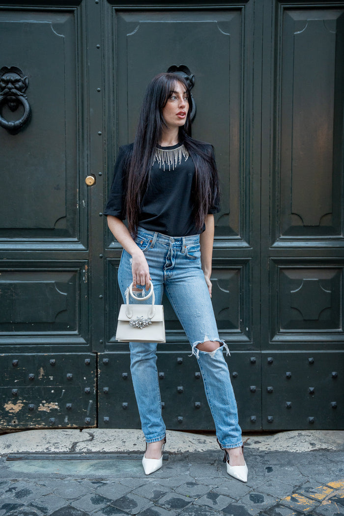 Jeans Levi’s Luxury Strass GLM COUTURE💗