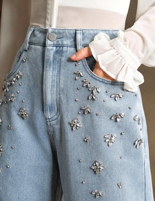 Jeans Palazzo Luxury 2 - Glm Couture