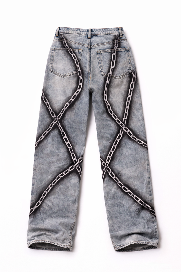 Jeans Rock Chain GLM COUTURE💗