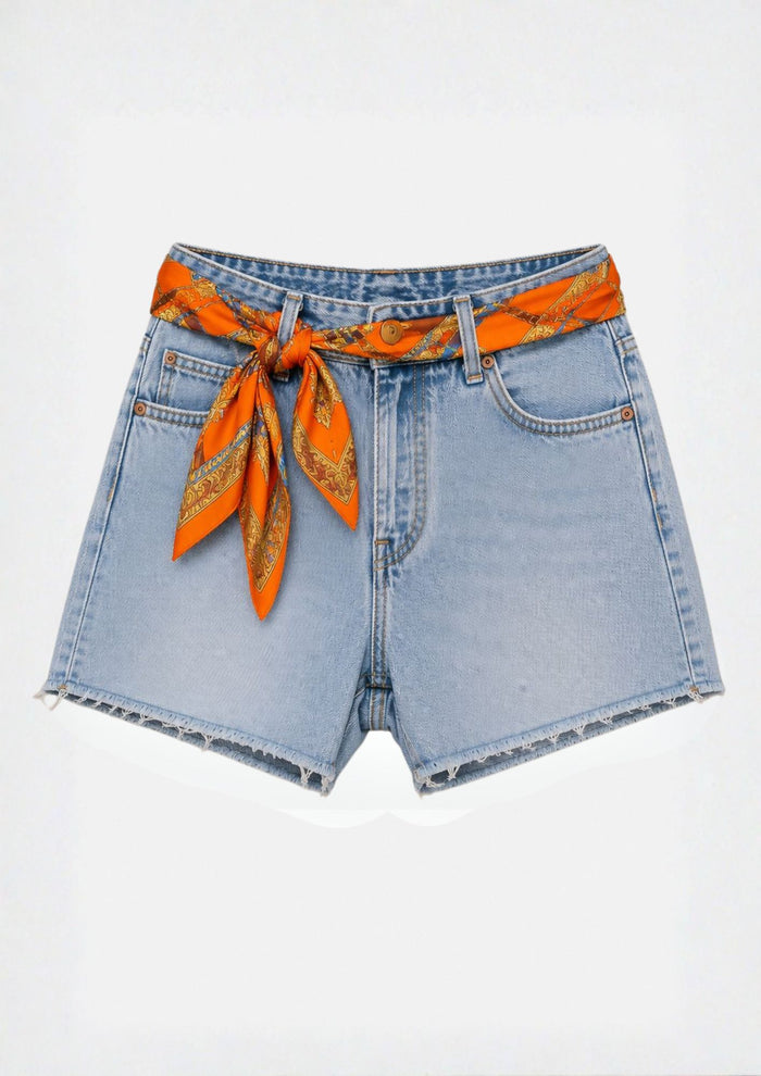Jeans Shorts Levi’s Cinta Foulard Orange