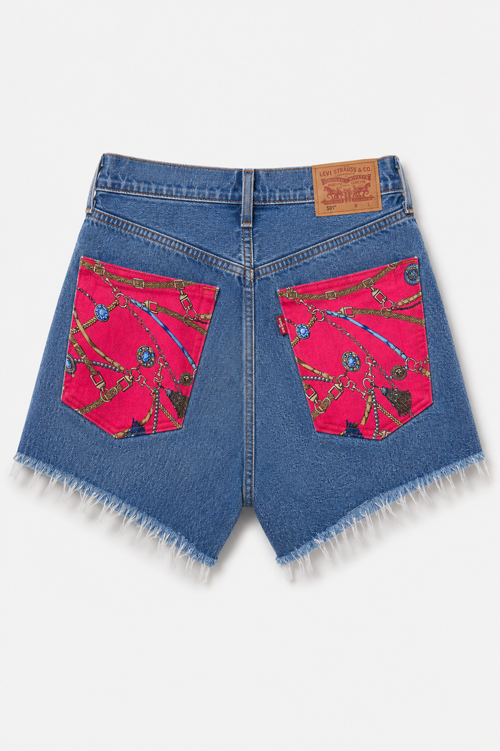 Jeans Shorts Levi’s Tasca Foulard Flowers