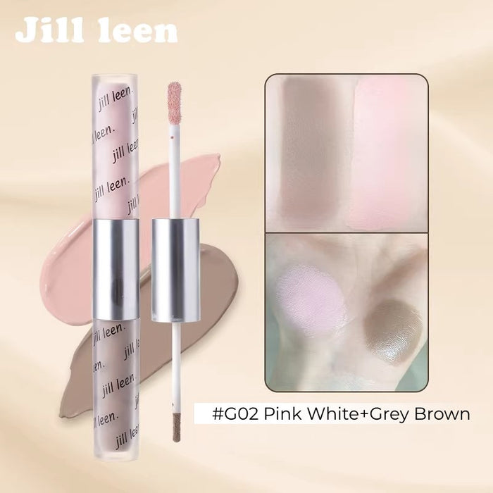 #G02 Pink White+Grey Brown
