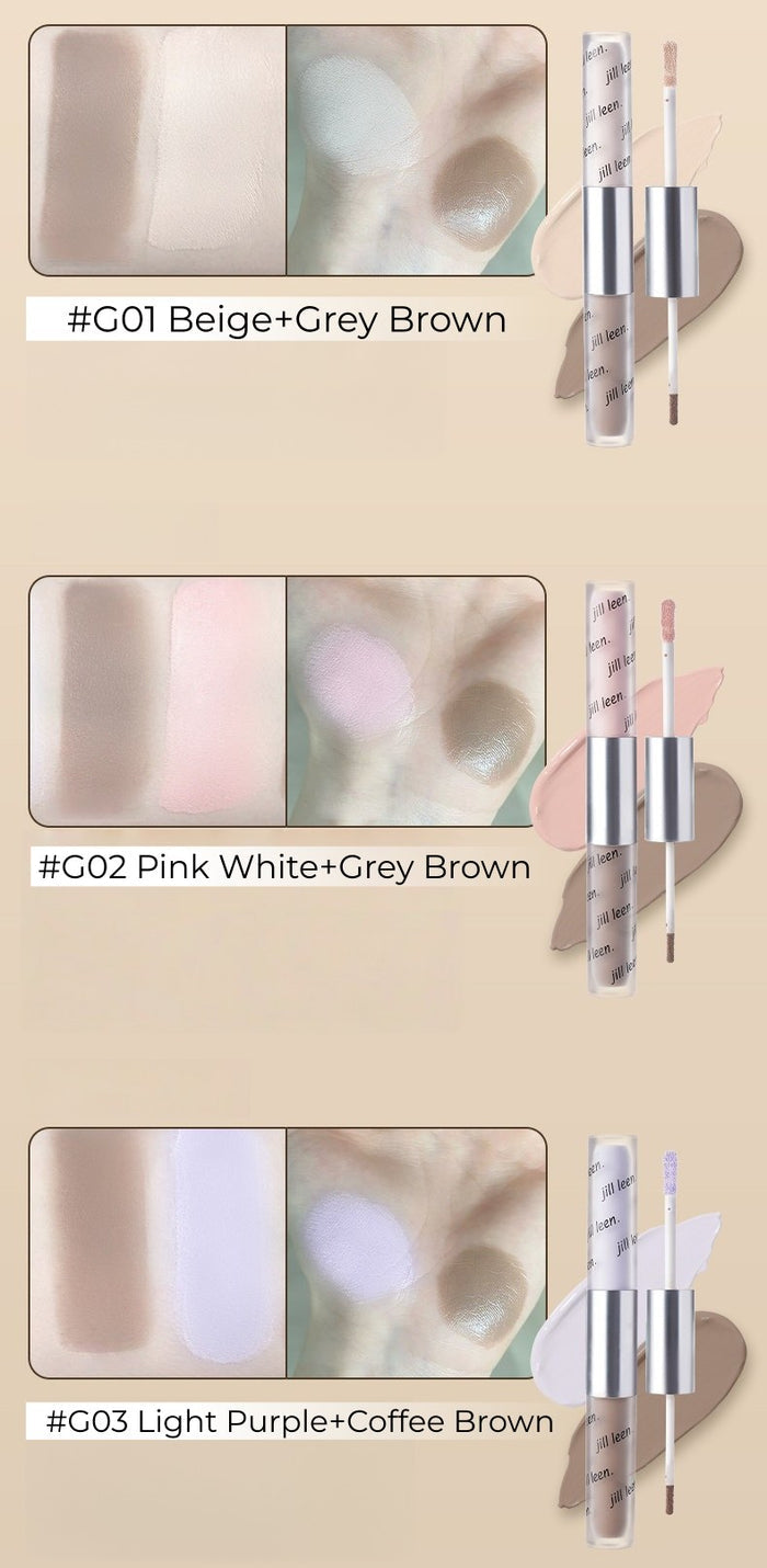JILL LEEN Double-head Highlighter & Contour Liquid Makeup Stick T5623