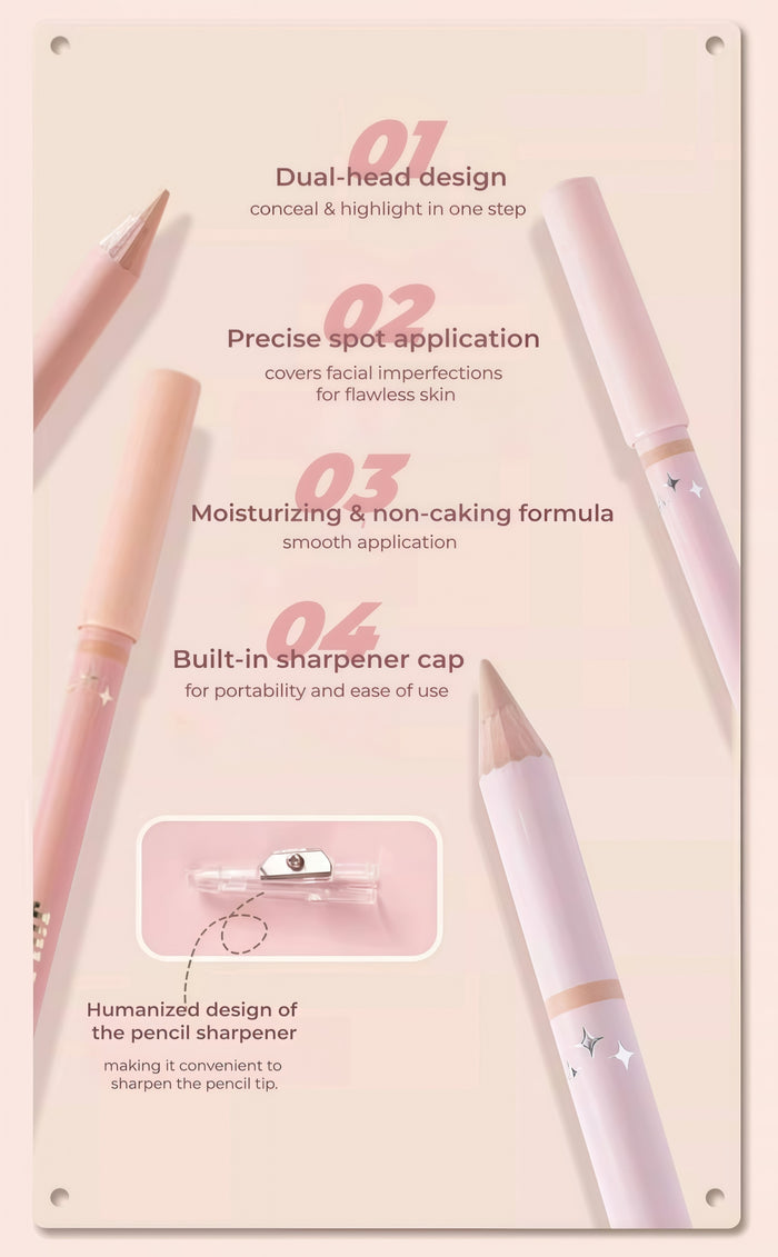JILL LEEN Waterproof Nourish Silky Concealer Pen T5633