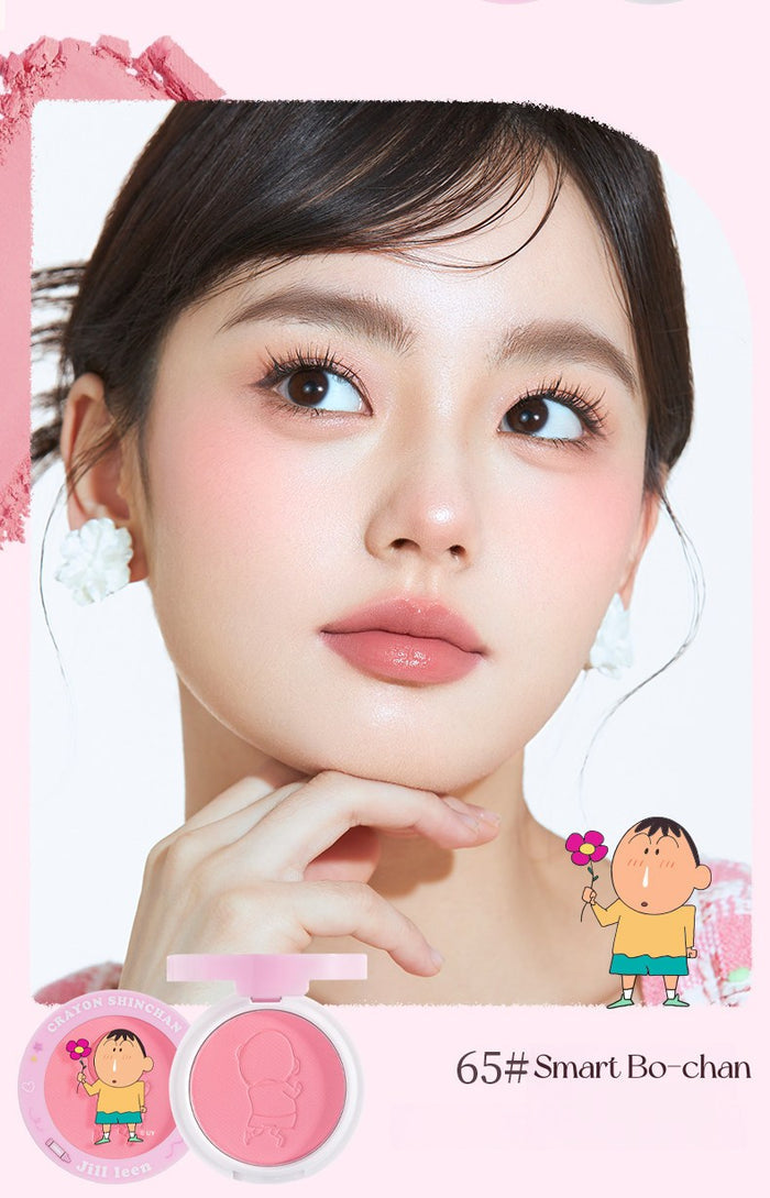 JILL LEEN X Crayon Shin-chan Matte Single-color Blusher Palette T5630