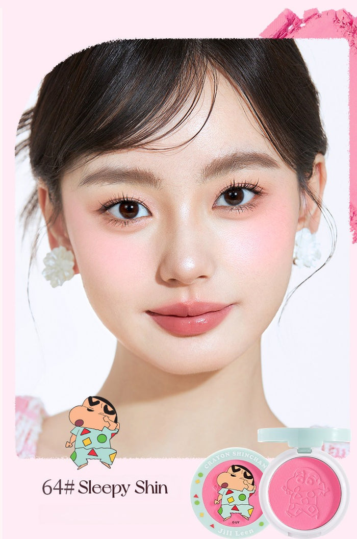 JILL LEEN X Crayon Shin-chan Matte Single-color Blusher Palette T5630