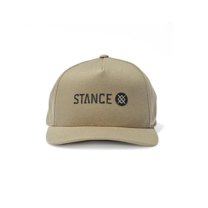 Jockey Icon Snapback Hat Taupe