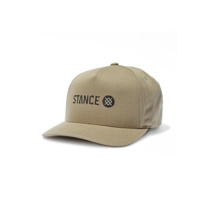 Jockey Icon Snapback Hat Taupe