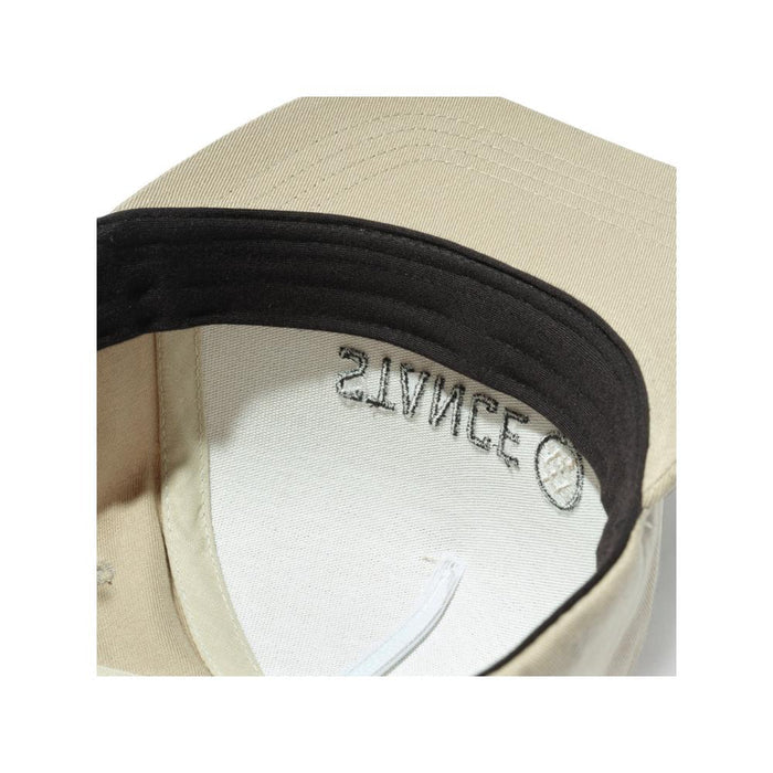 Jockey Icon Snapback Hat Taupe