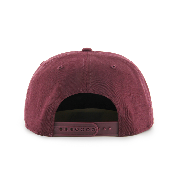 Jockey New York Yankees Captain Snapback Dark Maroon