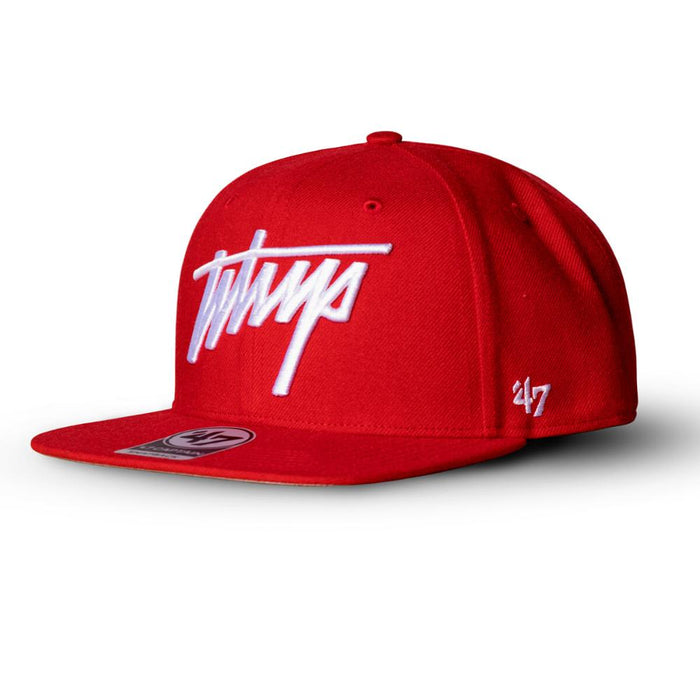 Jockey WHATUP x 47 No Shot Captain Red White