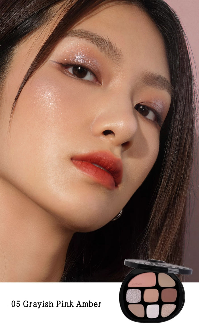 JOOCYEE 8-Color Matte & Pearlescent Eyeshadow Palette T4420